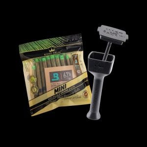 King Palm Mini Natural Pre Roll Palm Leaf Tubes With Funnel - 25 Pack