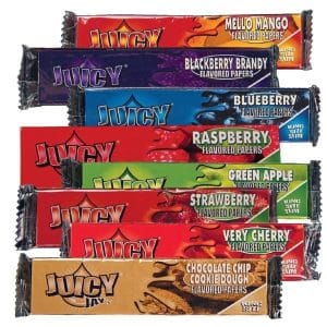 King Size Flavoured Rolling Papers - Strawberry Kiwi / Single