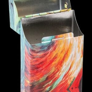 King Size Metal Cigarette Case - 12 Pack