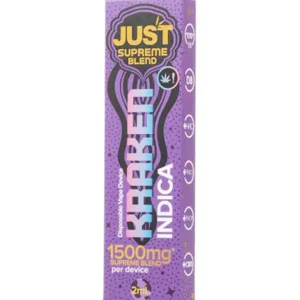 Kraken Indica Just Delta Supreme Blend Live Resin Vape 1.5G