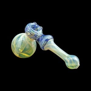 LA Pipes Fumed Hammer Pipe - The Raked Hammer