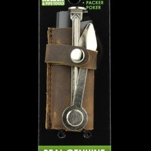 Leather Lighter Case with Multi-tool - 6 Pack