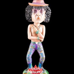 Lion Rolling Circus Hand Made Collectable Bobblehead Dolls