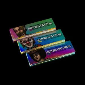 Lion Rolling Circus Silverline Ultra Thin 1 1/4 Rolling Papers