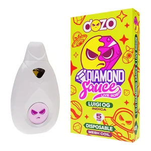 Luigi OG Dozo Diamond Sauce Live Rosin Disposable 5G