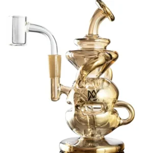 MJ Arsenal Gold Infinity Mini Dab Rig - LE