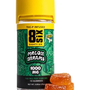 Melon Dreams 8SIX THC-P Infused Gummies 1000 MG