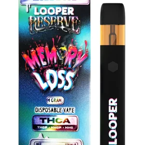 Memory Loss Looper Reserve THCA Disposable 1G