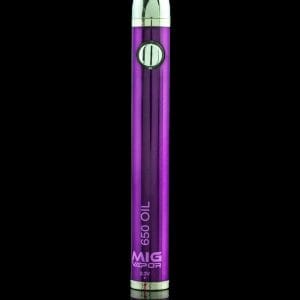 MiG Vapor OIL 650 Battery with Charger for Pre-Filled 510 Cartridges