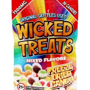 Mixed Flavors Wicked Treats Freeze Dried THCA | THCP Candy 7500mg