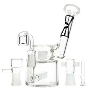 Morning Glory 6" Rig - White