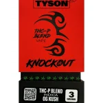 OG Kush Tyson 2.0 Knockout THCP Blend Disposable 3G