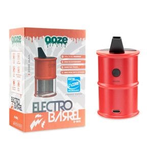 Ooze Electro Barrel E-Rig C-Core 2000 mAh - Ruby Red