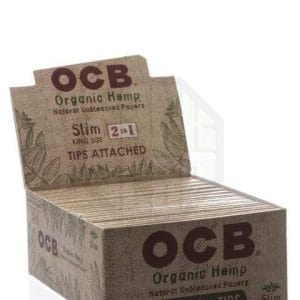 Organic Hemp Rolling Papers - Yes / Slim King Size / Box of 24
