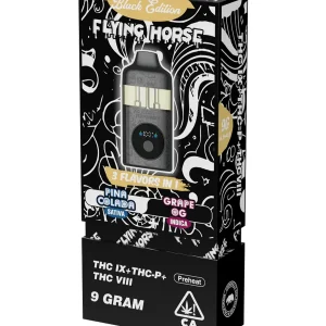 Pina Colada | Grape OG Flying Horse Black Edition Disposable 9G