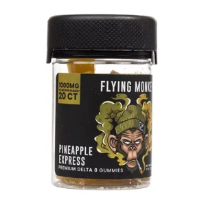 Pineapple Express Flying Monkey Delta-8 Gummies 1000mg