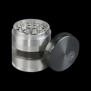 Pulsar 2.2"" Aluminum 4pc Grinder with Side Window
