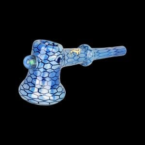 Pulsar Deco Hammer Hand Pipe with Opal Bead