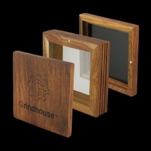 Pulsar Wood Pollen Box with Magnetic Lid