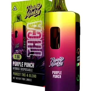 Purple Punch Flying Monkey Purest THCA Blend Disposable 7.5G