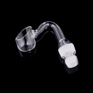 Quartz Banger with Curved Tube
