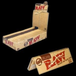 RAW Organic Hemp 1 1/4 Rolling Papers - 24 Pack