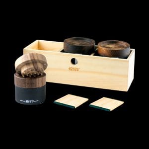 RYOT Walnut Lid Jar Box Set