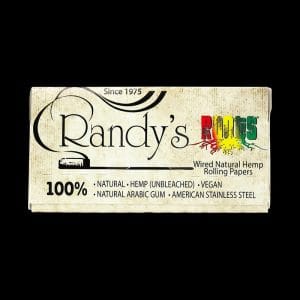 Randys Roots Natural Hemp 1 Rolling Papers