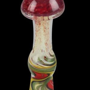 Rasta Shroom Chillum Pipe