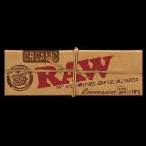 Raw Organic Hemp Rolling Papers - 24 Pack