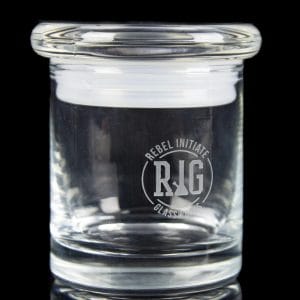 Rebel Initiate Glassworks Airtight Glass Stash Jar