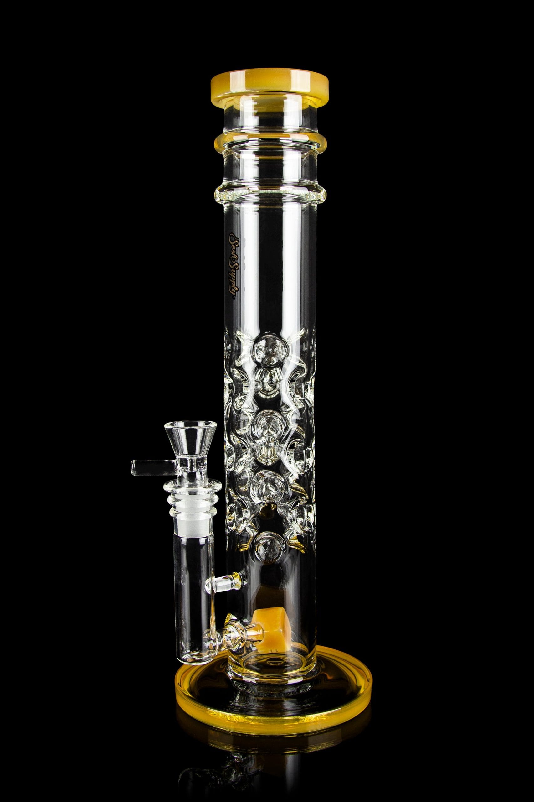 Sesh Supply Cube Perc Bong - Hades