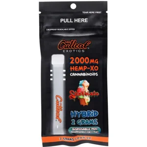 Sherblato Hybrid Cutleaf Exotics Hemp-XO (THC-O) Vape 2G
