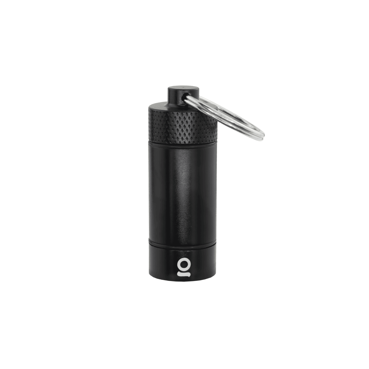 Small Storage Keychain - Black