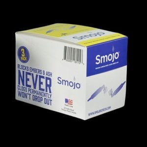 Smojo Permanent Smoking Screens 3-pk, 24/box
