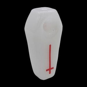 Smoke BlackCraft Coffin Glass Hand Pipe