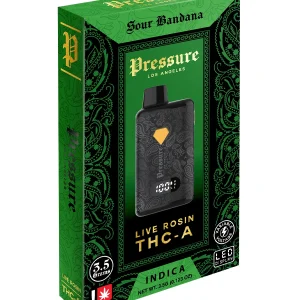 Sour Banana Pressure Live Rosin THC-A Disposable 3.5G