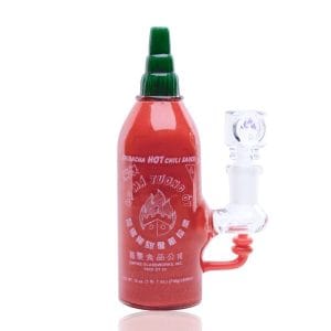 Sriracha Bottle Mini Rig
