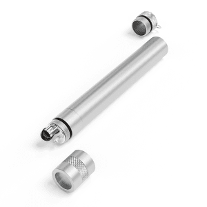 StashLight - Doob Tube & Refillable Lighter - Silver