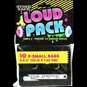 Stink Sack Loud Pack Smell-Proof Storage Bags - 10 Pack