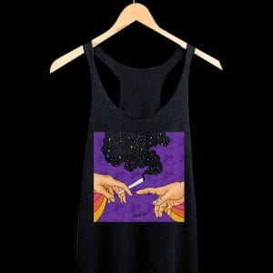 StonerDays Puff Puff Purps Racerback Tank Top