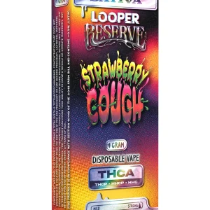Strawberry Cough Looper Reserve THCA Disposable 1G