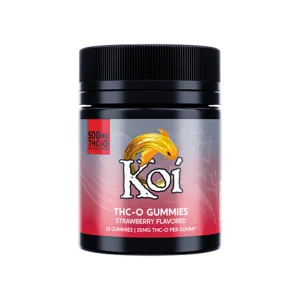 Strawberry Koi THC-O Gummies 500mg