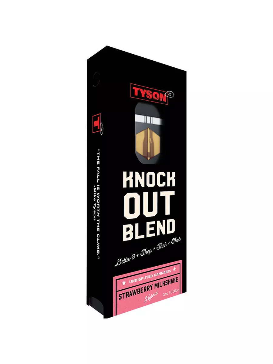 Strawberry Milkshake Tyson 2.0 Undisputed Knockout Blend Vape 2ml