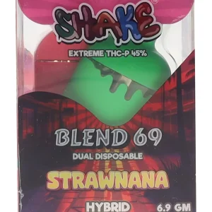 Strawnana X Guava Gelato Shake Extreme THC-P Blend 69 Dual Disposable 6.9 G