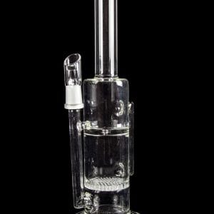 The Bee's Knees Honeycomb Frit Disc Perc Rig
