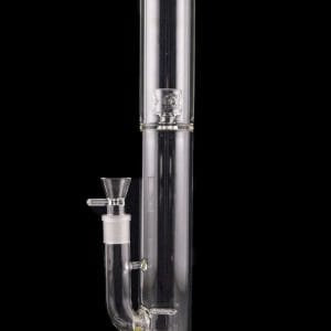 The ""Toke Tube"" Straight Tube Tall Bong with Splash Guard
