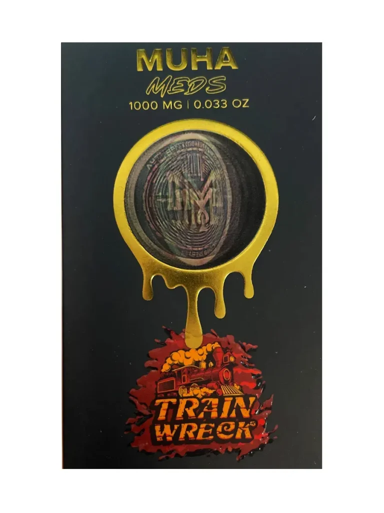 Trainwreck Muha Meds Delta 10 Cartridge 1G