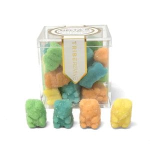 TribeTokes D Eight Gummies All Natural Fruit Flavors 500MG Per Box