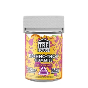 Tropic Mango Tre House D8 + HHC + THC-P Gummies 700mg